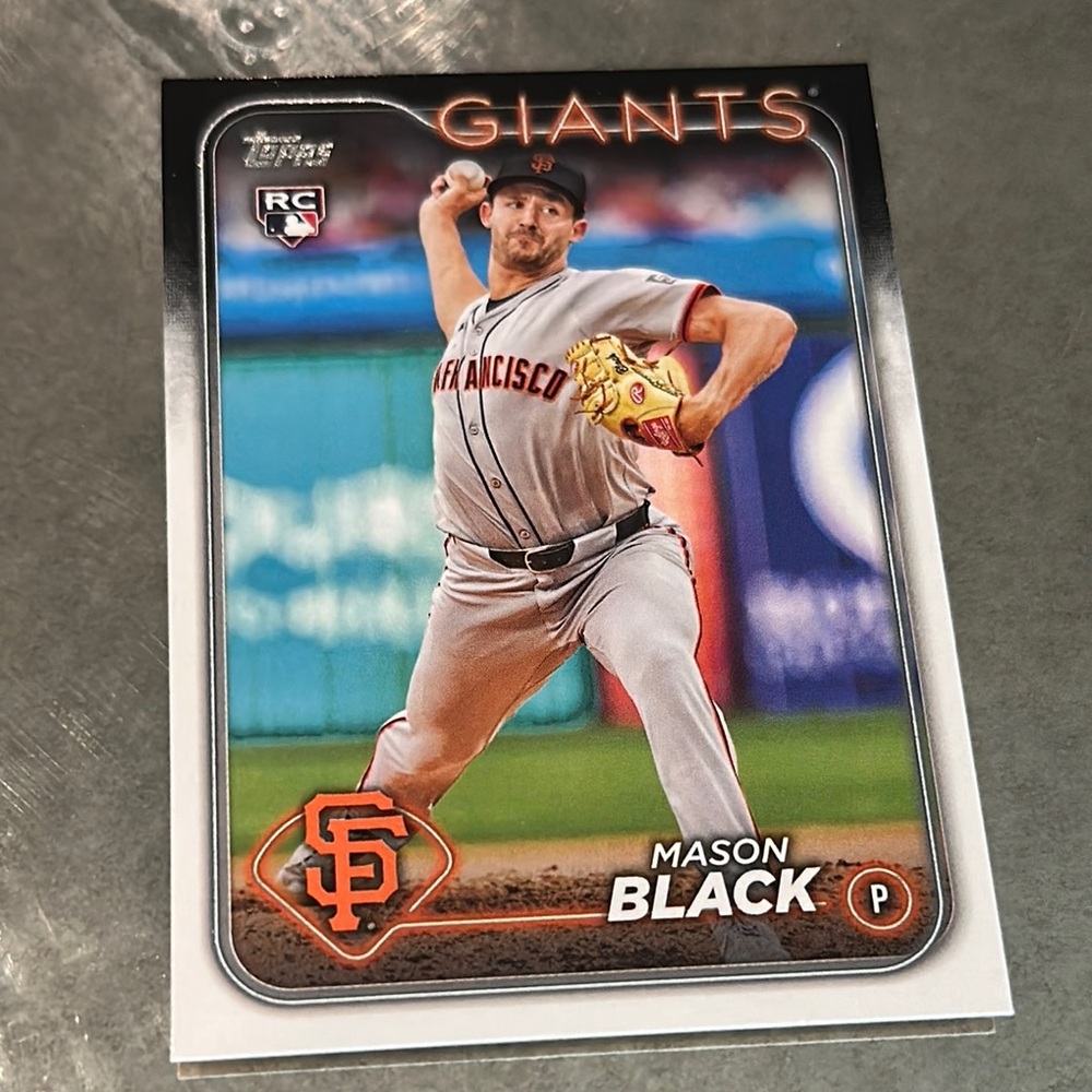 Topps Gray Card Game - Giants Edition
